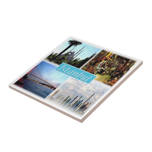 zTR006 ISTANBUL, Turkije, Europa, Tegeltje (Zijkant)