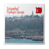zTR009 ISTANBUL TOPKAPI, Turkije, Europa, Tegeltje (Voorkant)