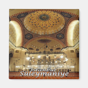 zTR017 BASILICA SULEIMAN, Istanbul, Turkije, Fridg Magneet