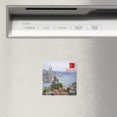 zTR020 ISTANBUL panorama, Turkey, Europe, Fridge Magneet (Insitu (Vaatwasser))