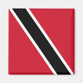 zTT001 TRINIDAD en TOBAGO, Vlag, Amerika, Fridge Magneet (Voorkant)