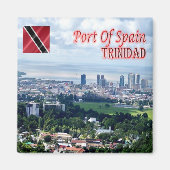 ZTT004 TRINIDAD, haven van Spanje, Fridge Magneet (Voorkant)