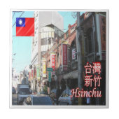 zTW004 HSINCHU, Taiwan Formosa, Tegeltje (Voorkant)