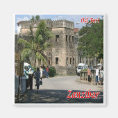zTZ009 ZANZIBAR, Old Fort, Tanzania, Afrika, Fridg Magneet (Voorkant)