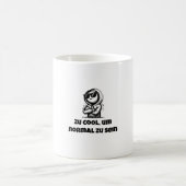 Zu cool, um normal zu sein koffiemok (Center)
