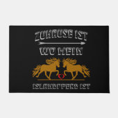 Zu Hause ist Deurmat (Voorkant)