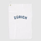 Zü rich, Zwitserland  Arch Golfhanddoek (Voorkant)