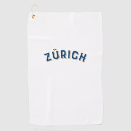 Zü rich, Zwitserland  Arch Golfhanddoek