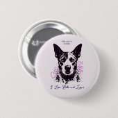 ZuBella Ik hou van Bella en Zuzu! Ronde Button 5,7 Cm (Voorkant /achterkant)