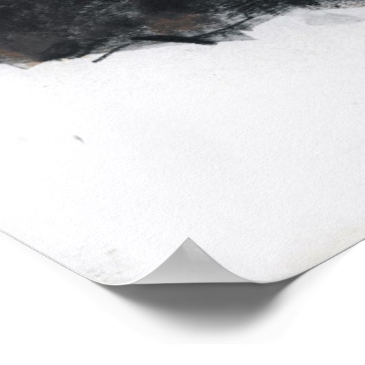 Zubre Bialowieza Poster (Hoek)