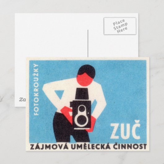Zuc-camera Briefkaart (Voorkant / Achterkant)