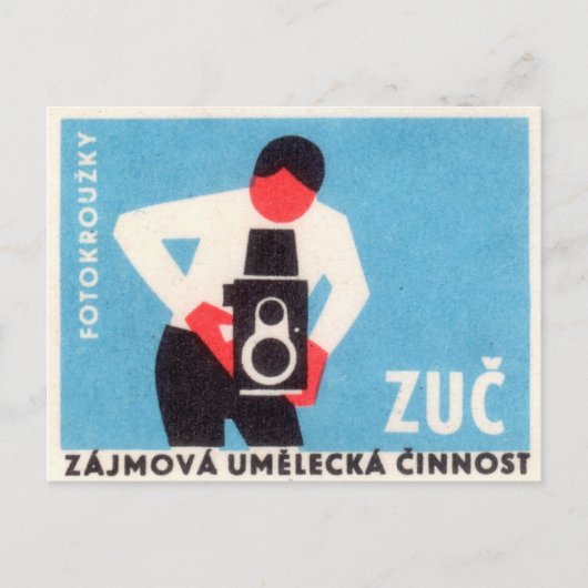Zuc-camera Briefkaart (Voorkant)