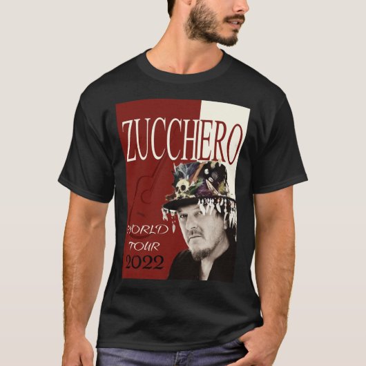 Zucchero World Tour 2022   T-shirt (Voorkant)