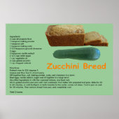 Zucchini Bread Recipe Print (Voorkant)