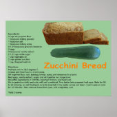 Zucchini Bread Recipe Print (Voorkant)