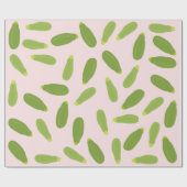 Zucchini Courgette Summer Squash Pattern Cadeaupapier (Vlak)