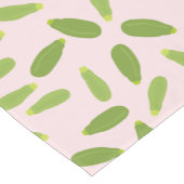 Zucchini Courgette Summer Squash Pattern Korte Tafelloper (Hoek)