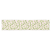 Zucchini Courgette Summer Squash Pattern Korte Tafelloper (Horizontaal)