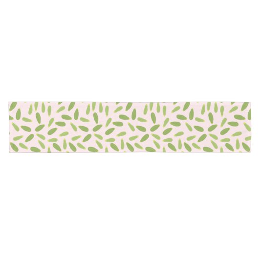 Zucchini Courgette Summer Squash Pattern Korte Tafelloper (Horizontaal)