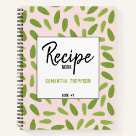 Zucchini Courgette Summer Squash Pattern Recipe Notitieboek