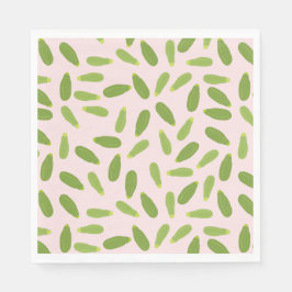 Zucchini Courgette Summer Squash Pattern Servet