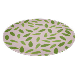 Zucchini Courgette Summer Squash Pattern Snijplank