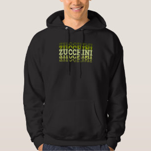 Zucchini Courgette Vegan Groente Gezond Vegetarisc Hoodie