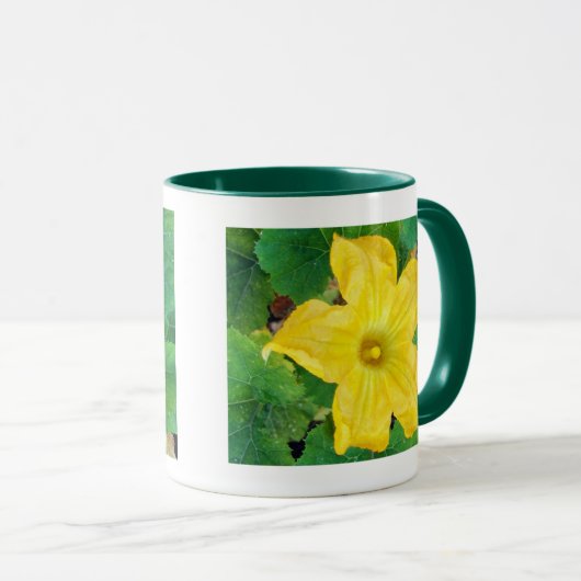 Zucchini Flower Mok (Voorkant rechts)