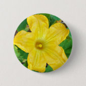 Zucchini Flower Ronde Button 5,7 Cm (Voorkant)