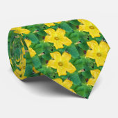 Zucchini Flower Stropdas (Opgerold)