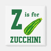 Zucchini Magneet (Voorkant)