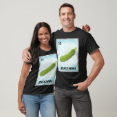 Zucchini Mexican Cards T-shirt (Unisex)