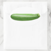 Zucchini Ovale Sticker (Tas)