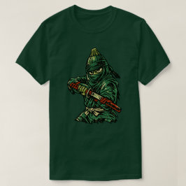 Zucchini Shadow Strike — Vintage Retro Ninja Gevec T-shirt