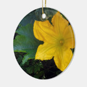 Zucchini Squash Blossom - foto Keramisch Ornament (Links)