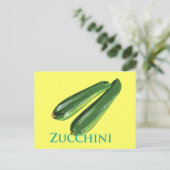 Zucchini Squash Briefkaart (Staand voorkant)