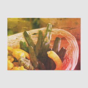 Zucchini Squash Gourd Vegetables  Ontkoppeling Tissuepapier