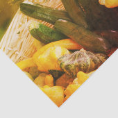 Zucchini Squash Gourd Vegetables  Ontkoppeling Tissuepapier (Detail)