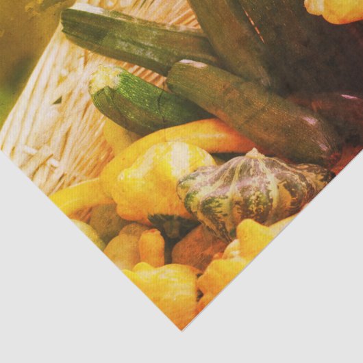 Zucchini Squash Gourd Vegetables Ontkoppeling Tissuepapier (Detail)