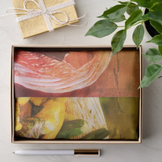 Zucchini Squash Gourd Vegetables  Ontkoppeling Tissuepapier (Geschenk)