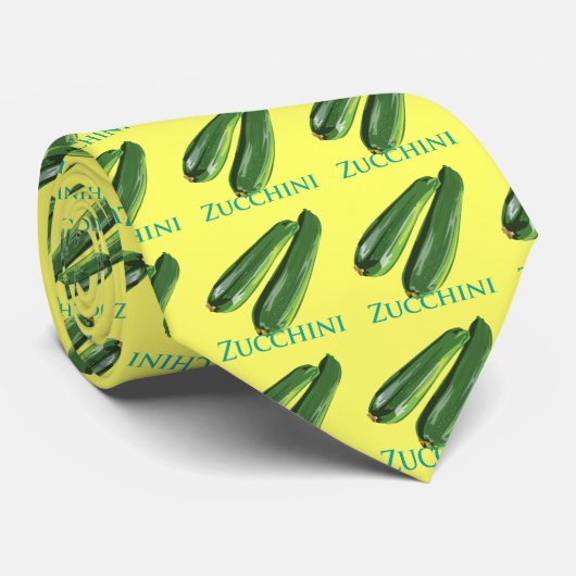 Zucchini Squash Stropdas (Opgerold)