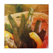 Zucchini Summer Squash Gourds Vegetables  Tegeltje (Voorkant)