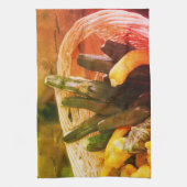 Zucchini Summer Squash Gourds Vegetables  Theedoek (Verticaal)