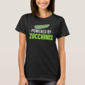 Zucchini Vegetable Bread Fries Noodle Lasagna Plan T-shirt (Voorkant)