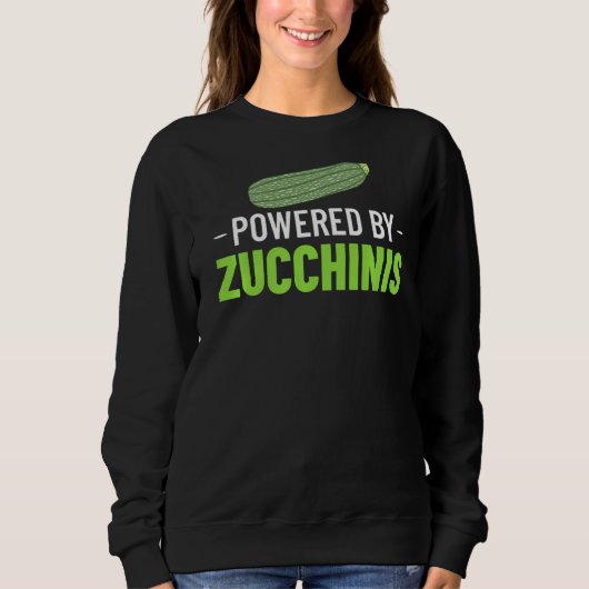 Zucchini Vegetable Bread Fries Noodle Lasagna Plan Trui (Voorkant)