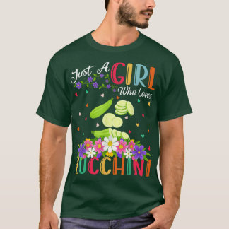 Zucchini Vegetable Lover is een meisje dat van Zuc T-shirt
