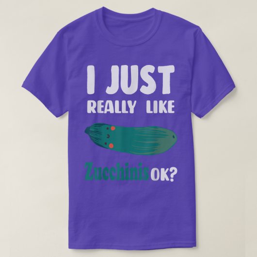 Zucchini Vegetable Noodles of Pasta Vegetarian Lov T-shirt (Design voorkant)