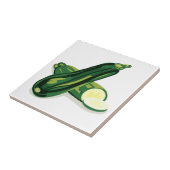 Zucchini Vegetable Tegeltje (Zijkant)