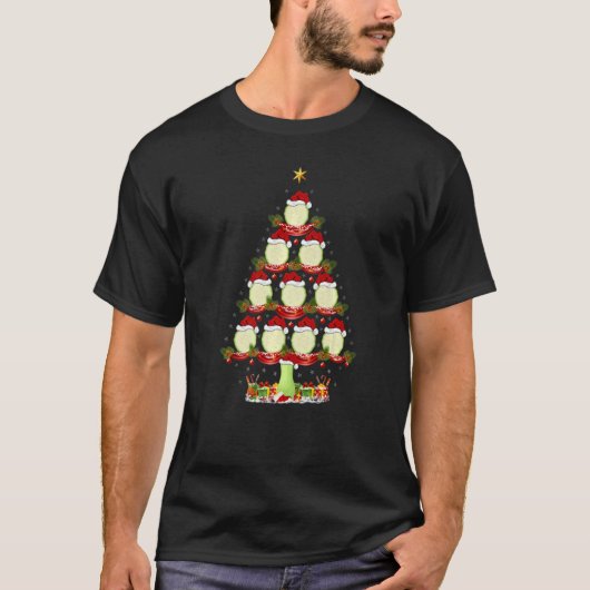 Zucchini Vegetable Xmas Holiday Zucchini Christmas T-shirt (Voorkant)