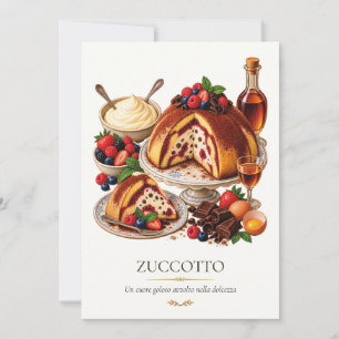 Zuccotto fiorentino – Italiaans dessert uit het ve Kaart